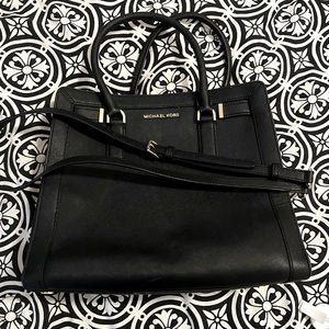 Michael Kors tote that also has a crossbody attachment strap